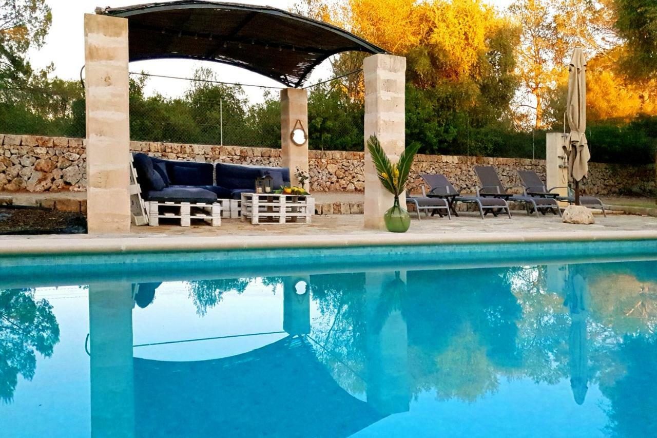 Finca Isabel Y Guillermo Con Posibilidad De Piscina Climatizada سينيو المظهر الخارجي الصورة